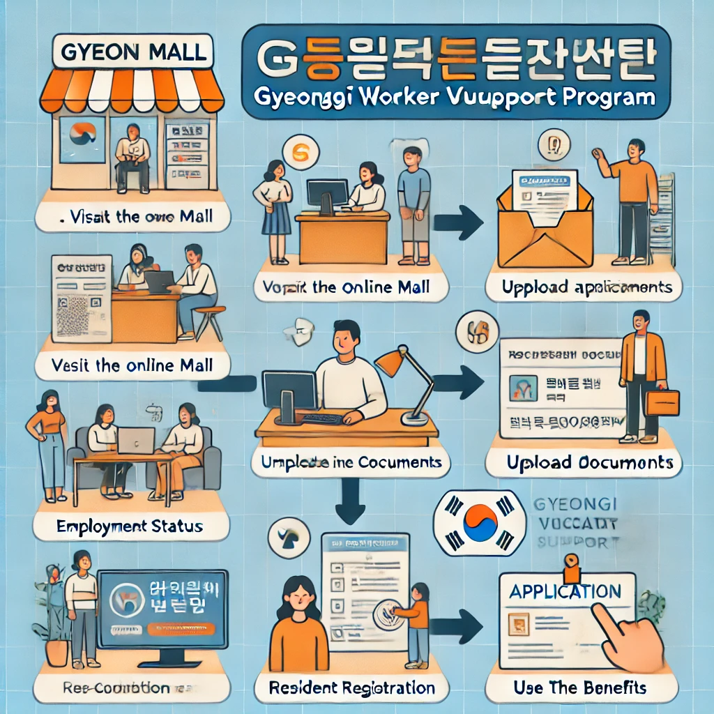 경기도 노동자 휴가비 지원 신청