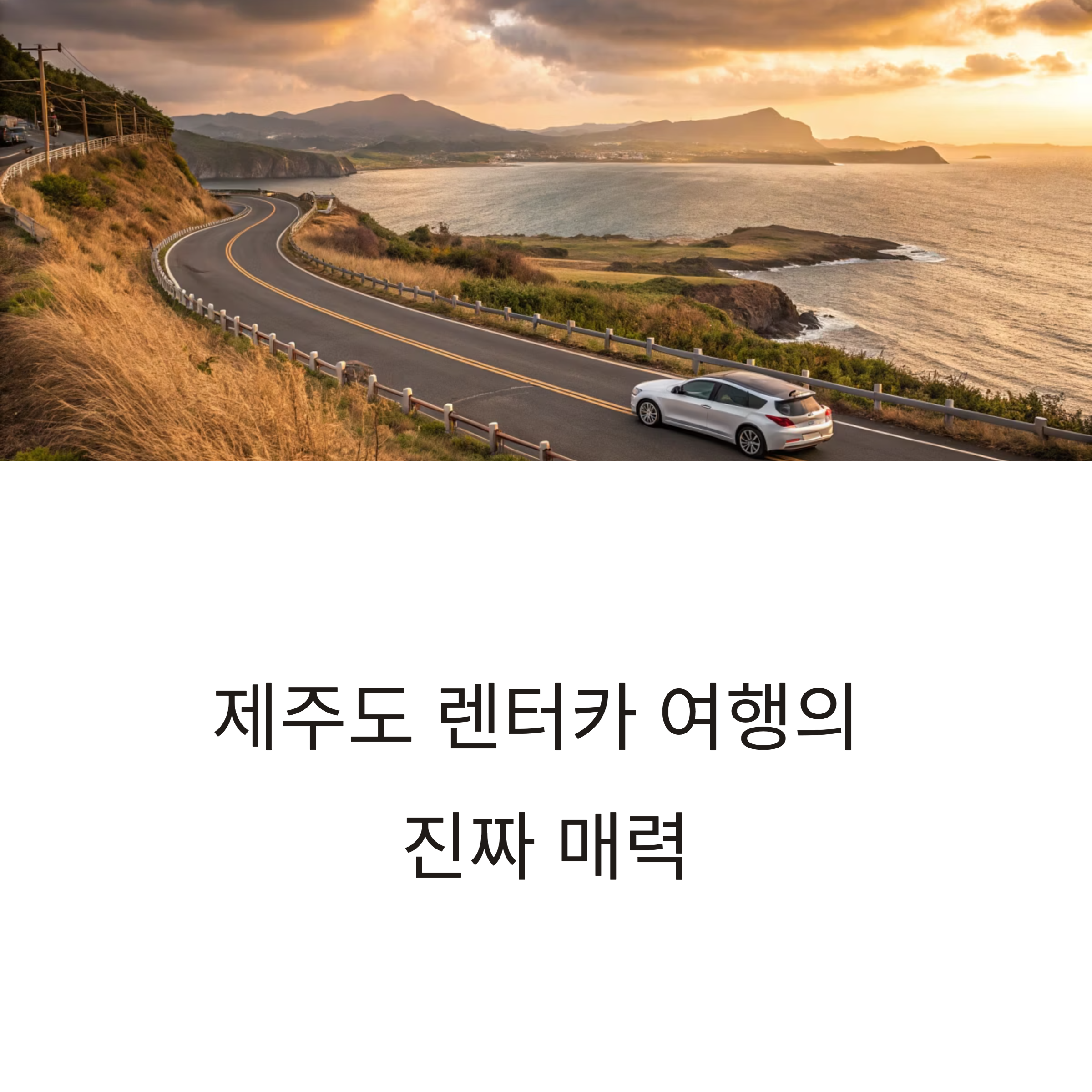 제주도 렌터카 여행