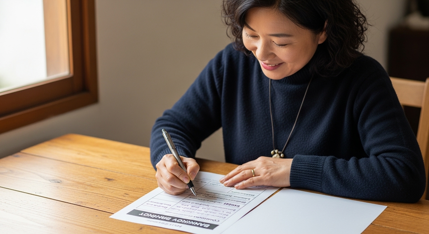 블로그 콘셉트를 정리하는 장면