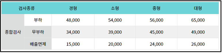 자동차-종합-검사-비용