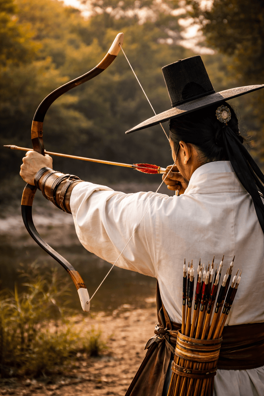 한국 전통 활 재료 소개