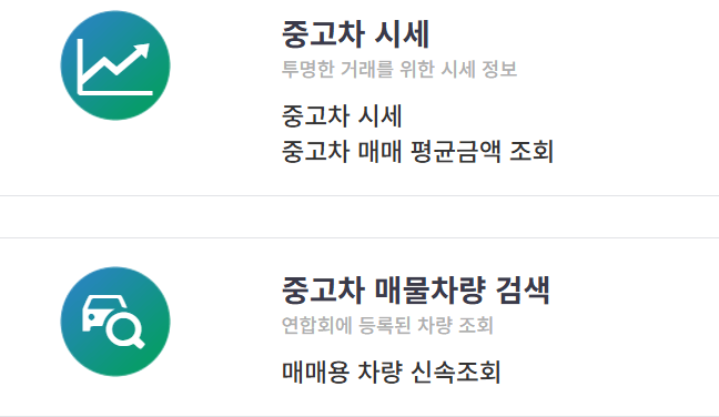 중고차 시세 조회 사이트 비교 2025최신 내용