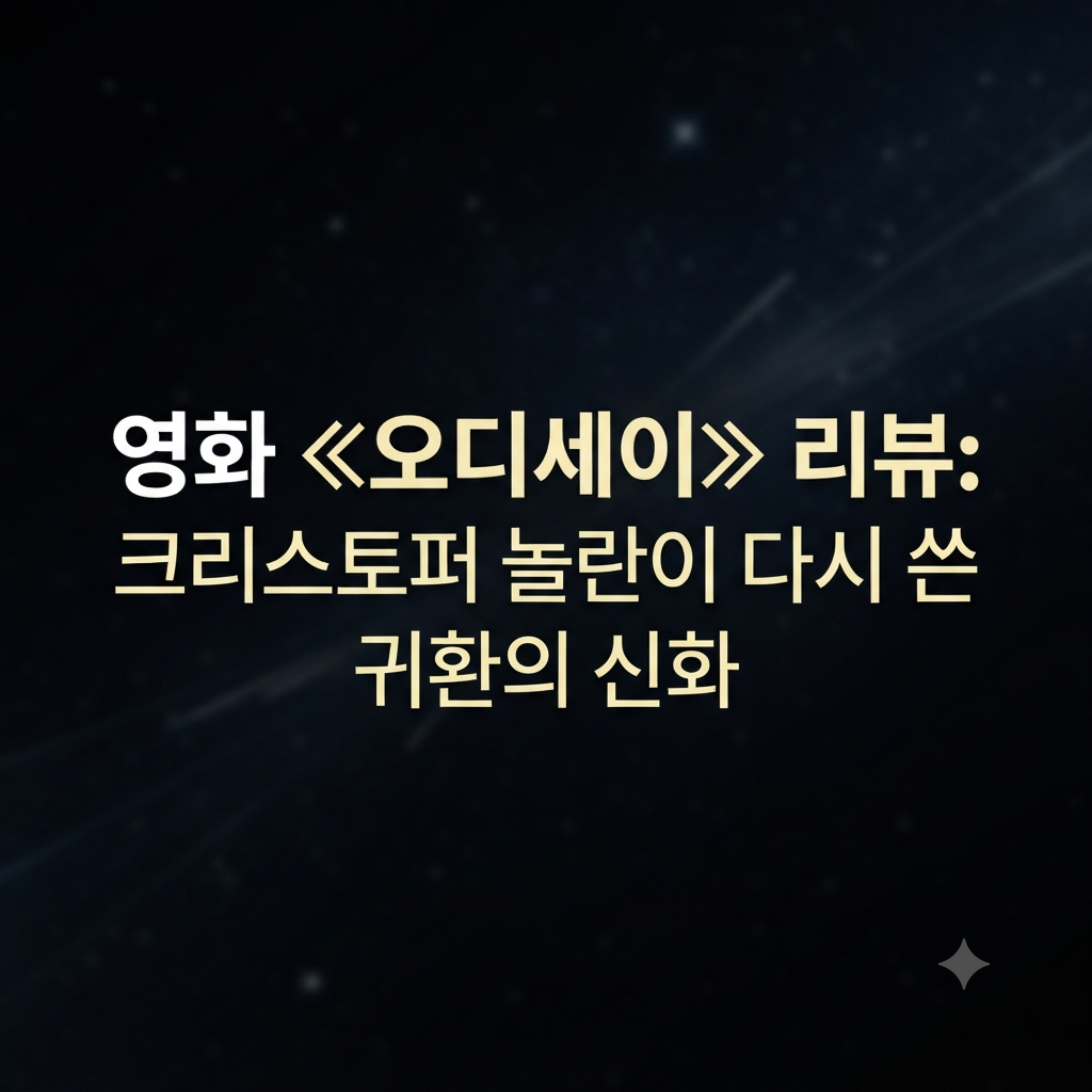 영화 ≪오디세이≫ 리뷰 크리스토퍼 놀란이 다시 쓴 귀환의 신화