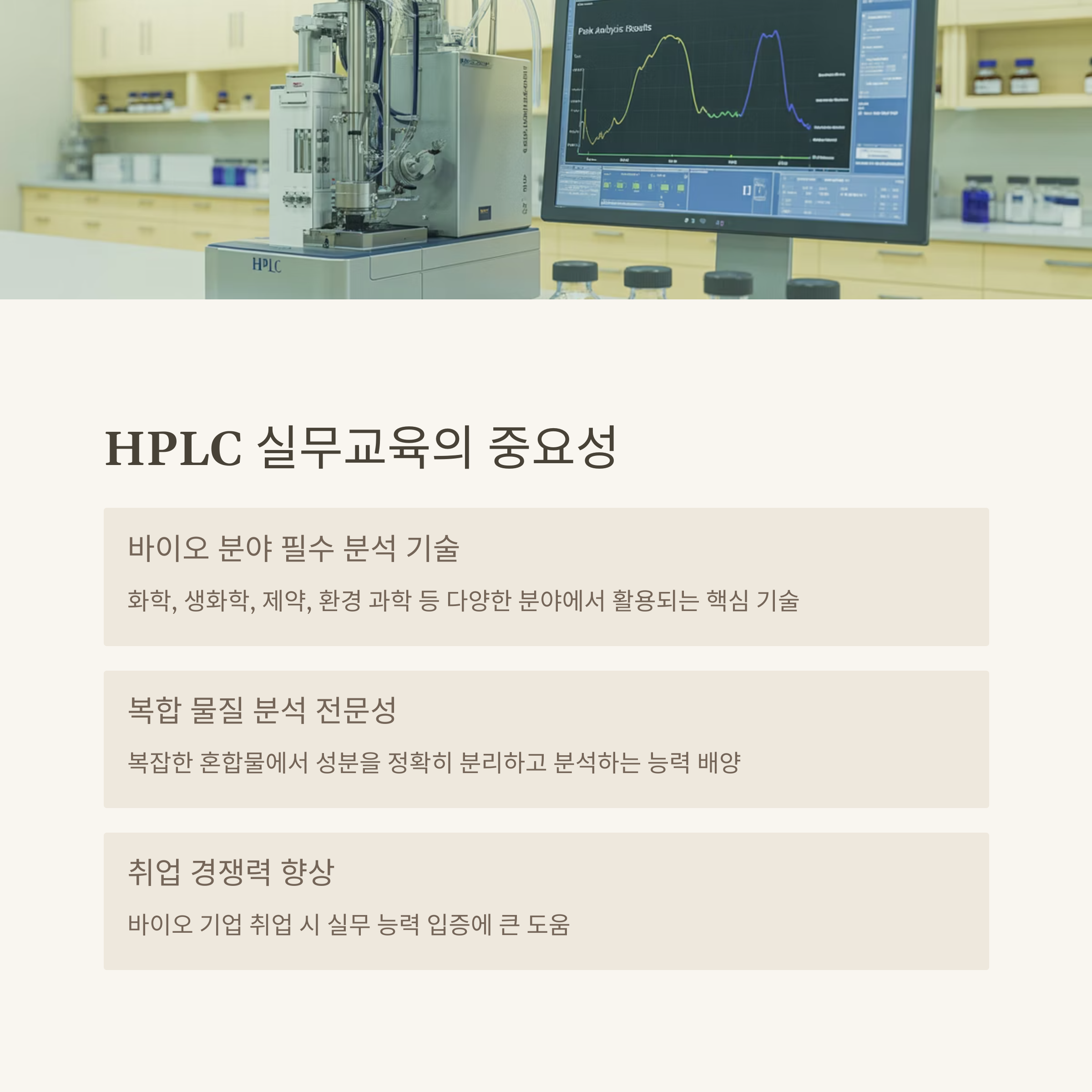 배재대, 바이오 특화 교육