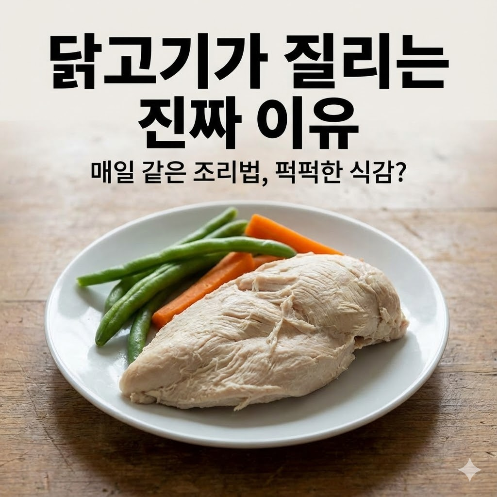 닭고기가 질리는 진짜 이유