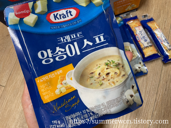 크래프트 양송이스프 190g