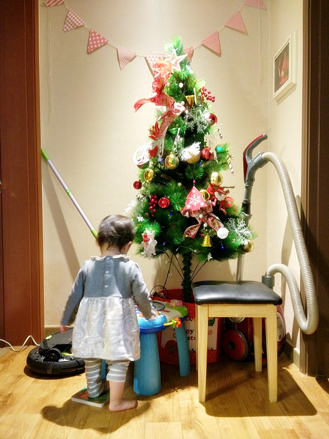 쿠앙이 아기때부터 자리했던 기존트리