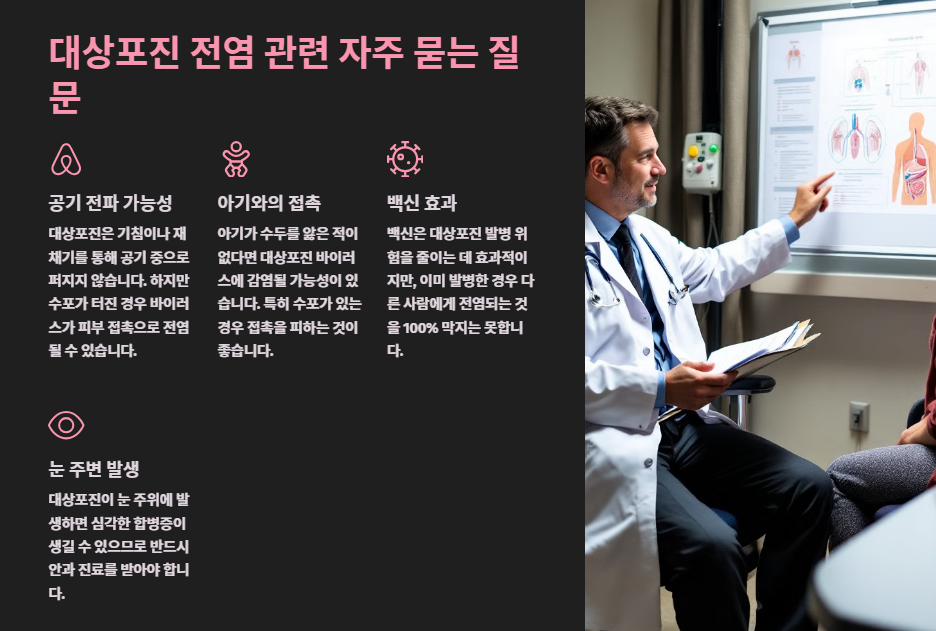 대상포진 전염성 정확한 사실 정리