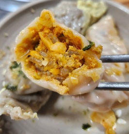 김치만두