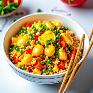 지단차오판(鸡蛋炒饭) 레시피와 만드는 법