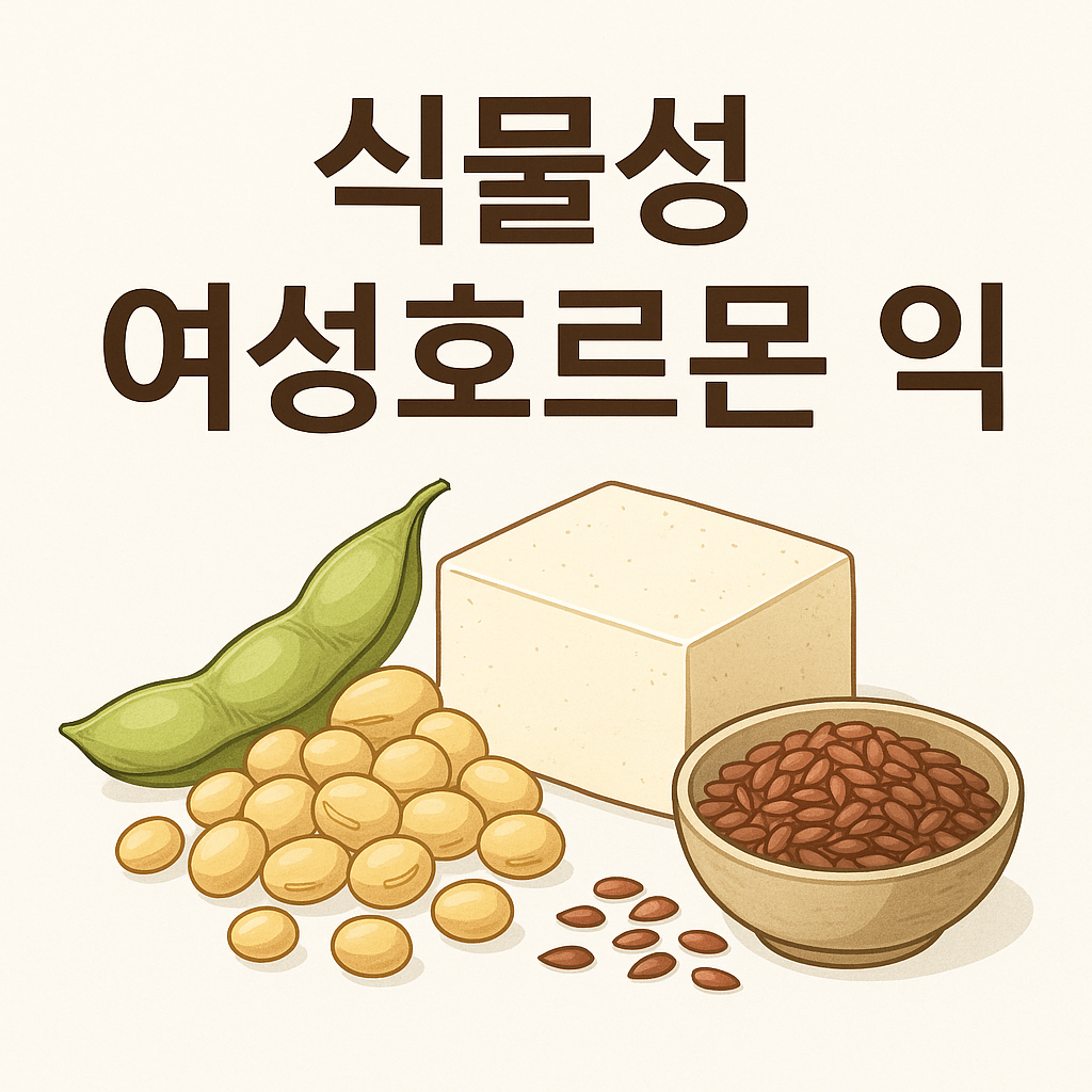 식물성 여성호르몬 음식 – 콩·씨앗·곡물로 균형 잡는 갱년기 식단