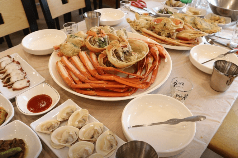 울진 맛집 &quot;한마음대게수산&quot; 음식