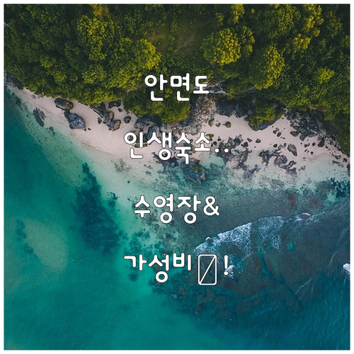 가족 여행에 딱 맞는 안면도 수영장 ..