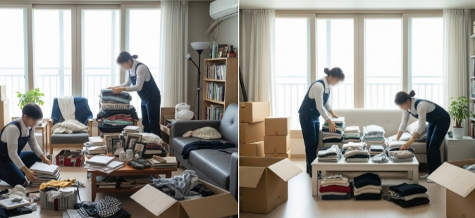 삼척 고독사청소중