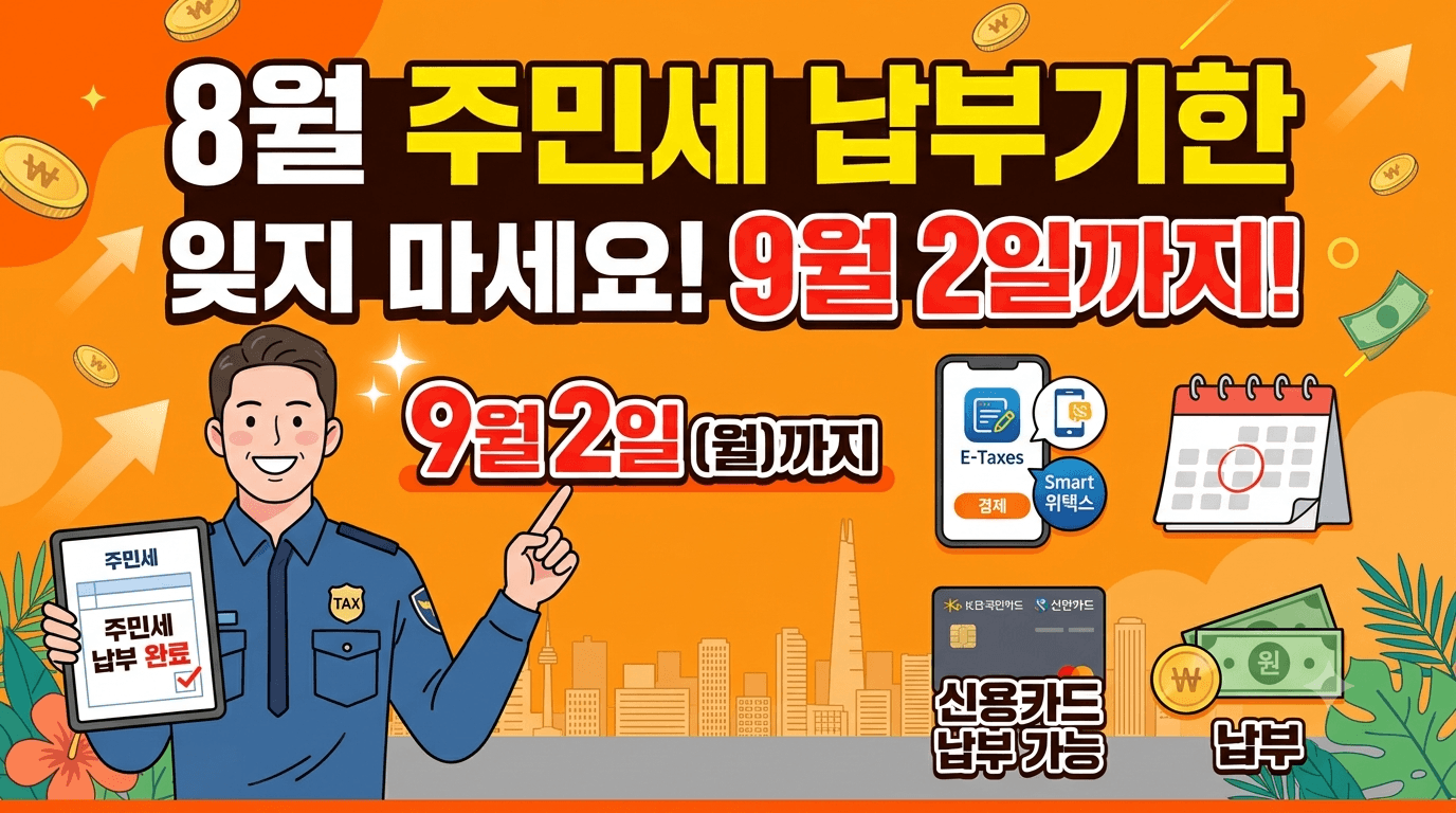 주민세 납부기한