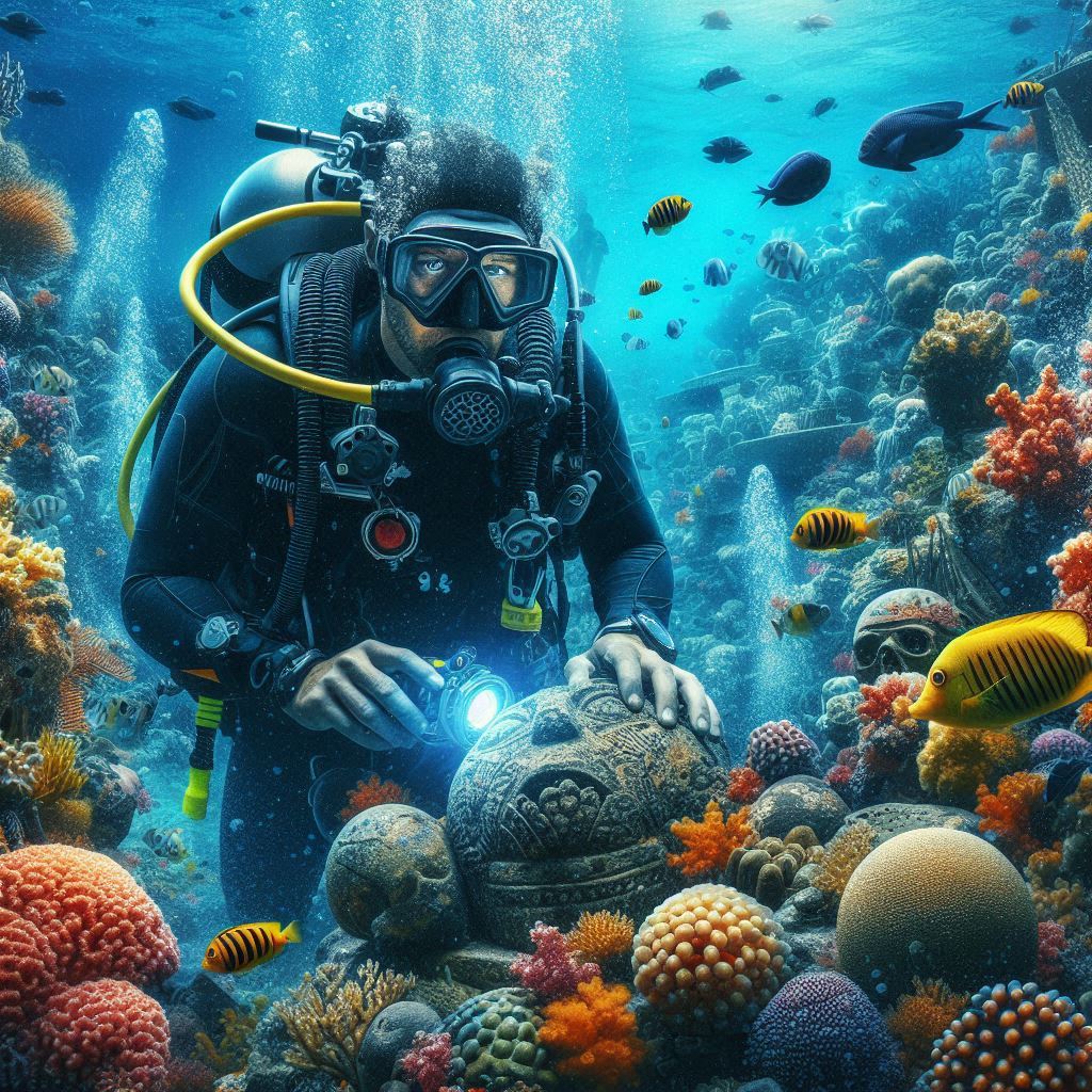 해저 고고학자(Underwater Archaeologist) : 바닷속 유물을 발굴하는 사람들