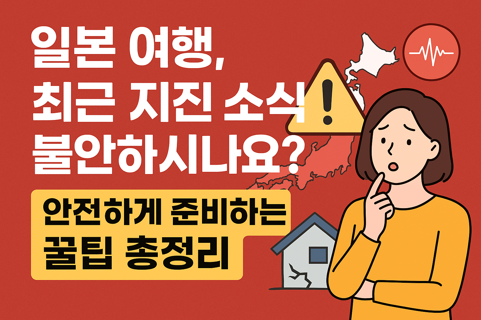 지진_일본여행 안전 준비