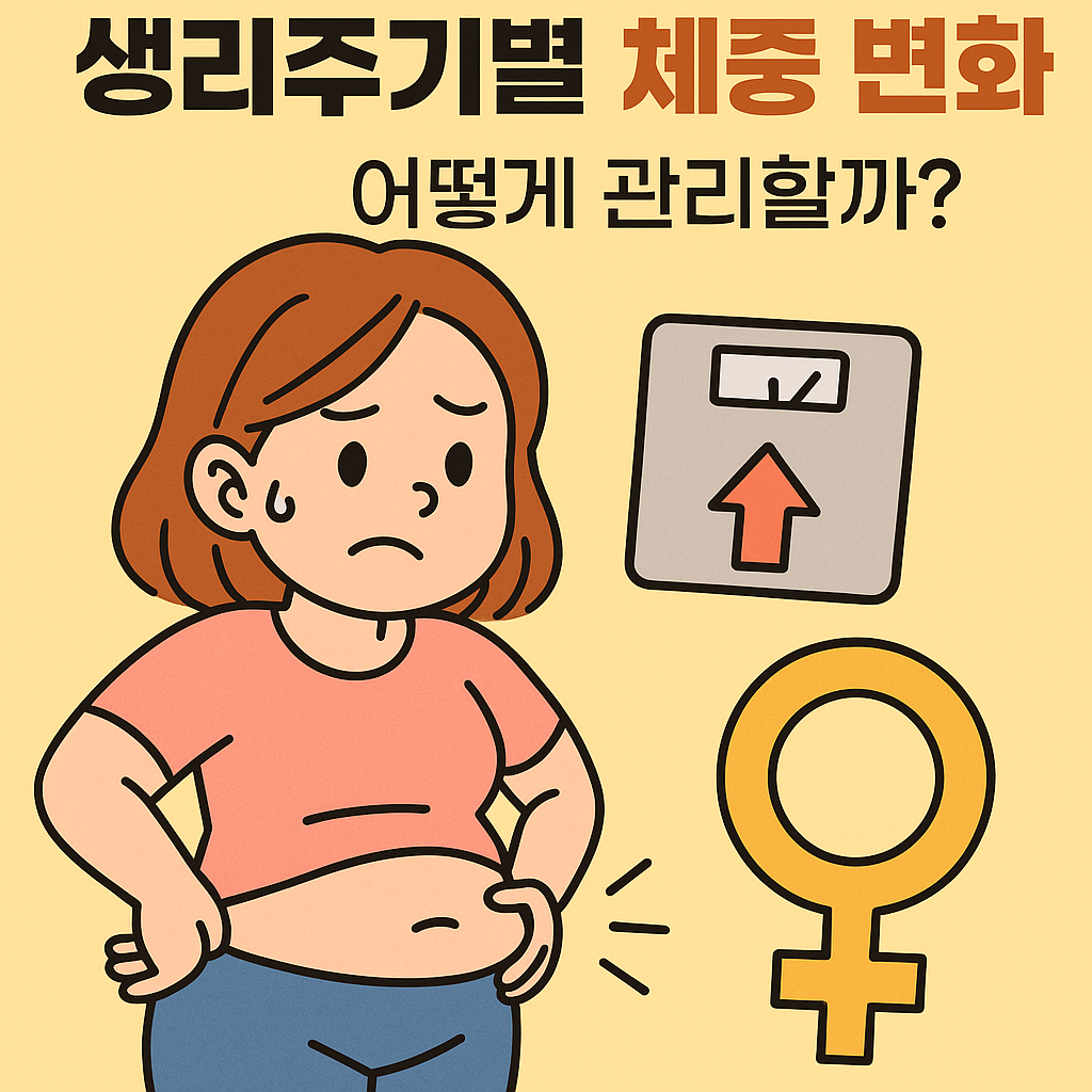 생리주기별 체중변화 관련사진