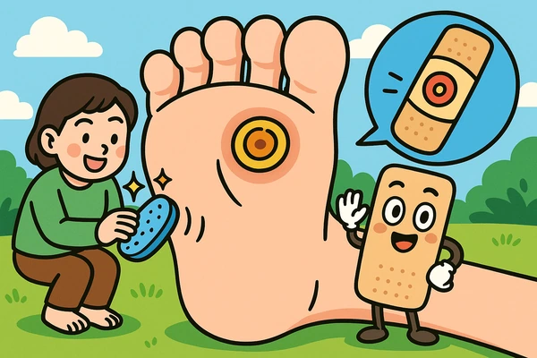 티눈 없애는 방법과 티눈밴드 효과6