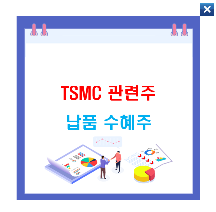 TSMC 납품 관련주