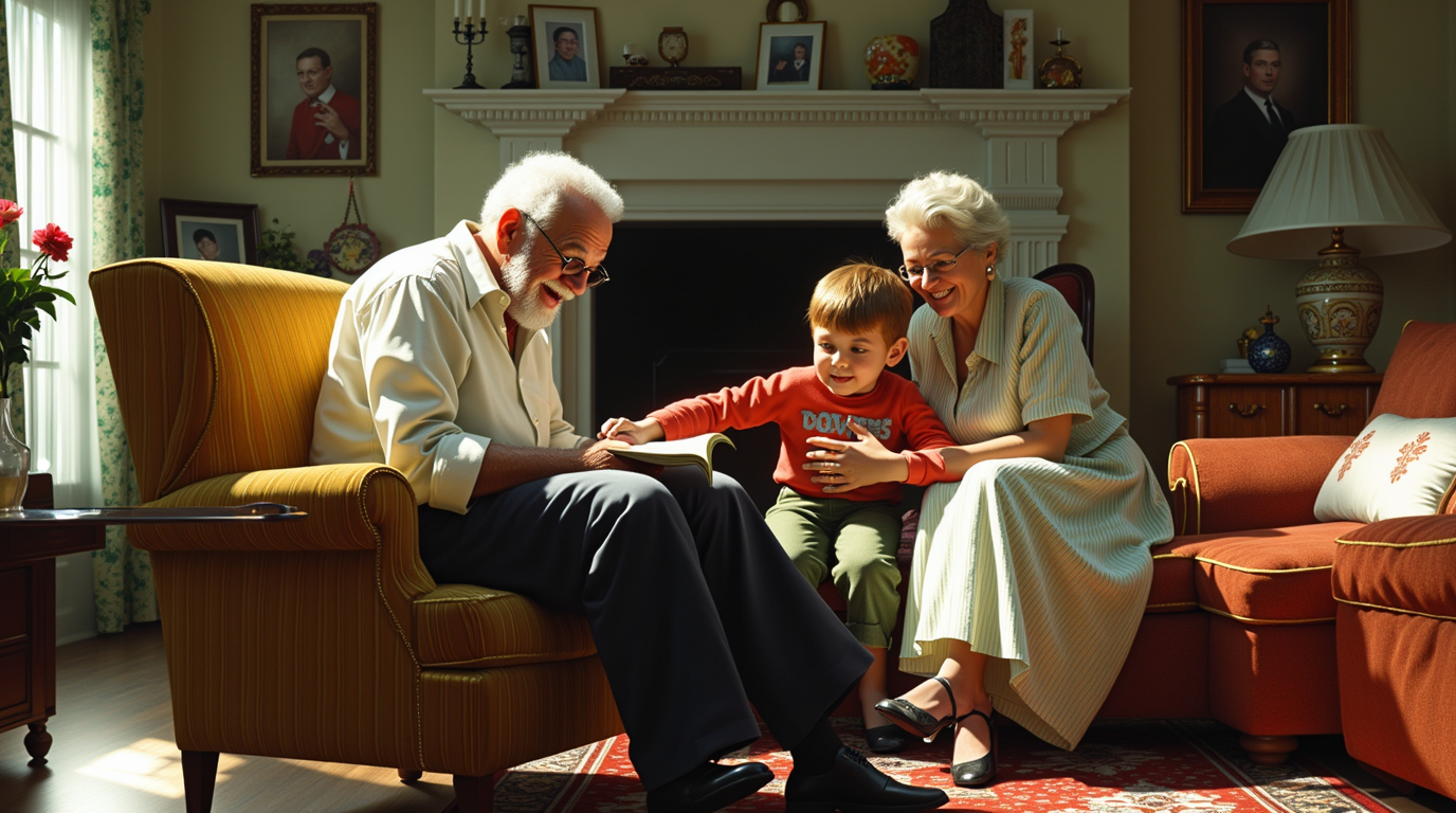 세대간 소통 관련 사진