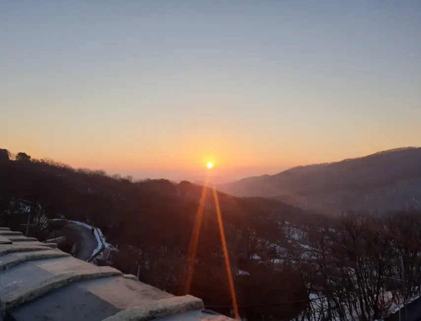 남한산성 해돋이