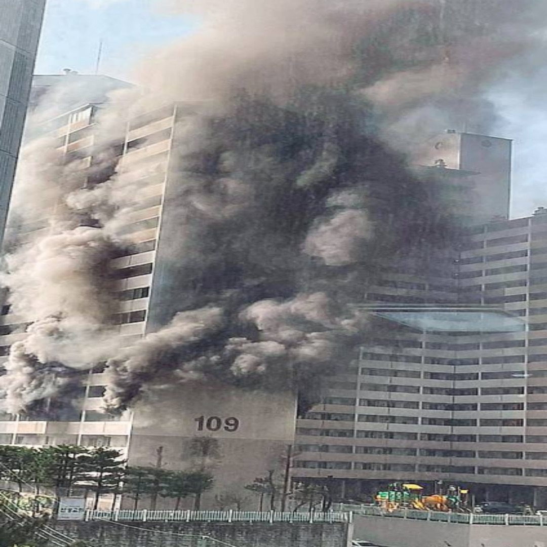 봉천동 아파트 화재 사진