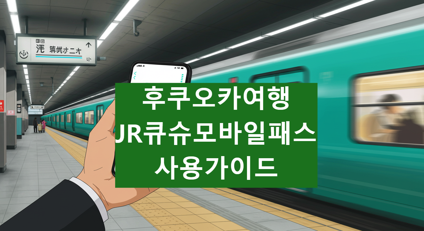 JR큐슈 모바일 패스사용가이드_썸네일