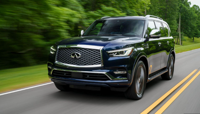 인피니티 QX80 중고차 가격 시세표 연비