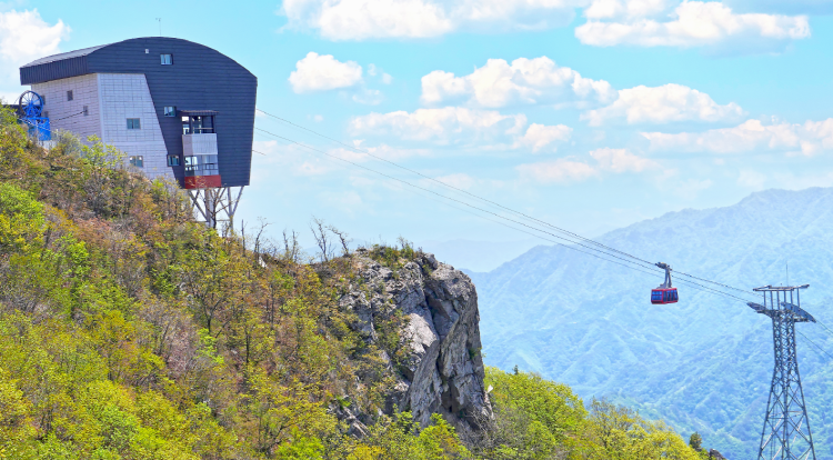 백암산 케이블카
