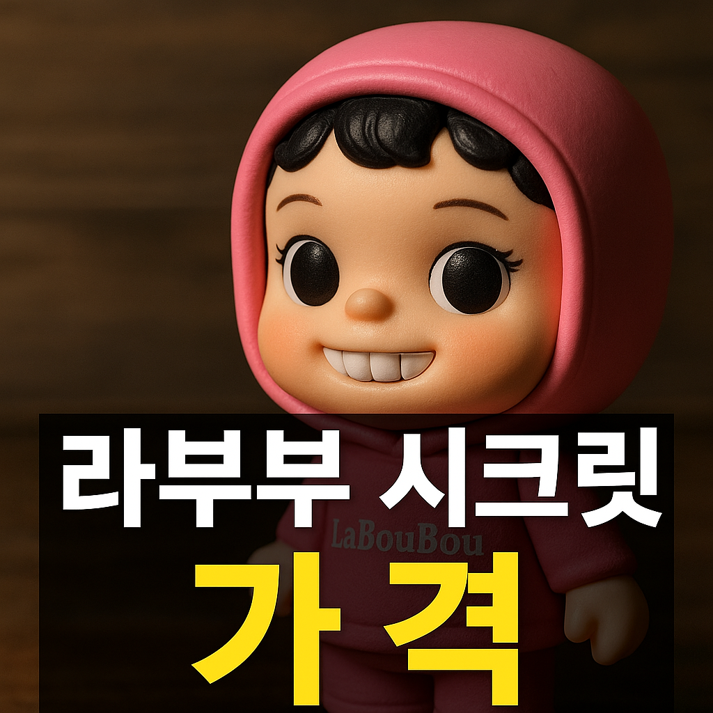 라부부 정품 구별법