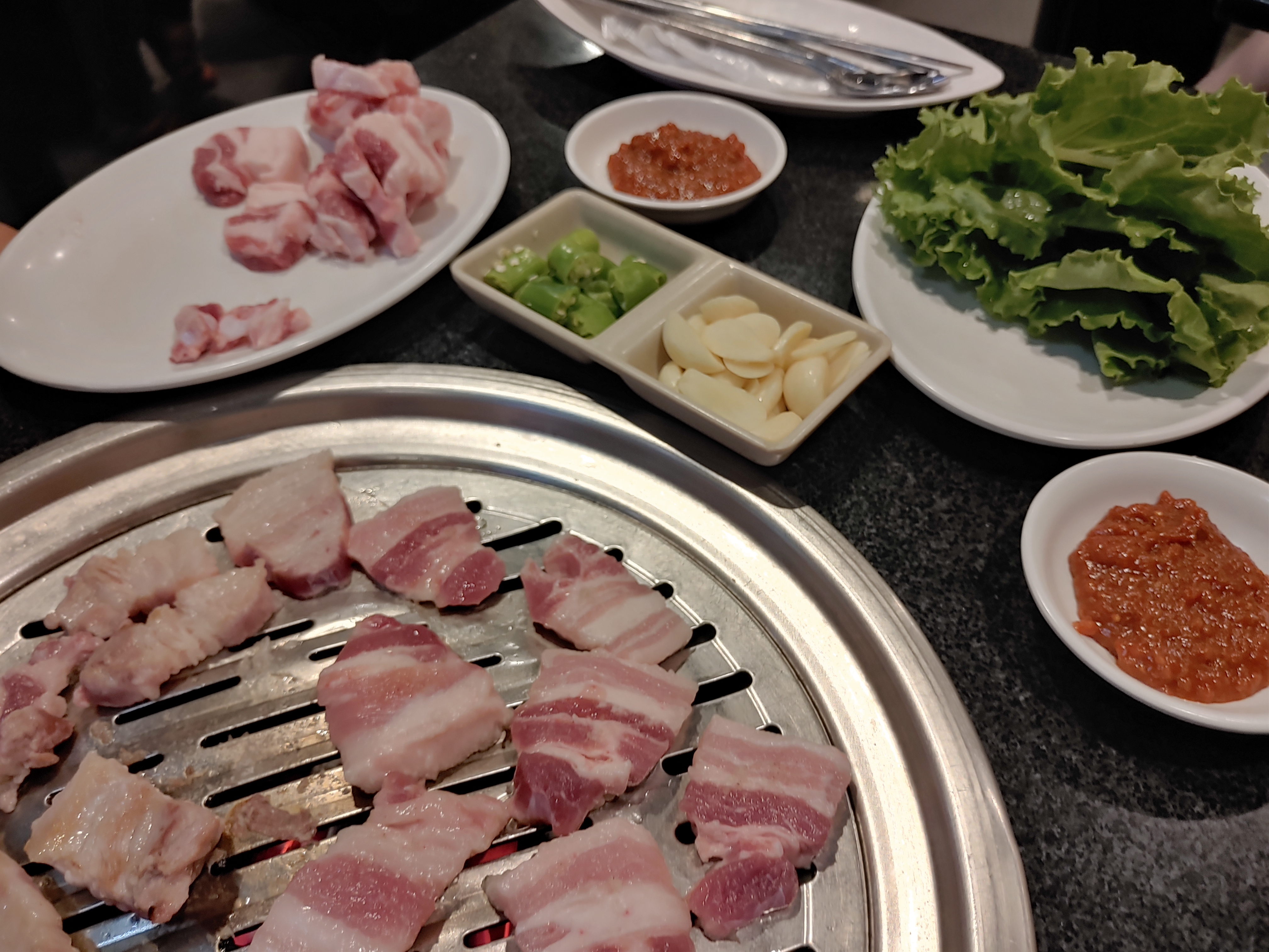 털보네 화로구이 삼겹살