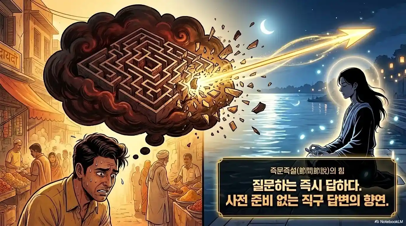 법륜로드 스님과 손님 즉문즉설 의미