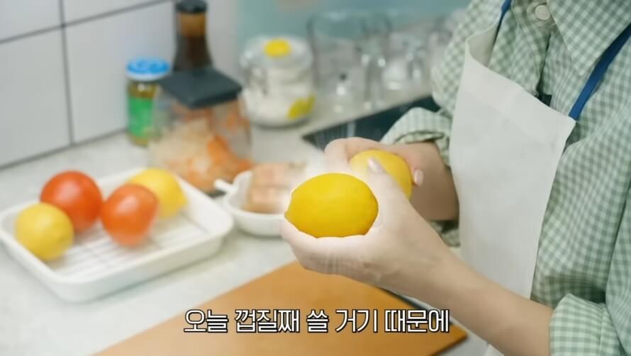 최화정 프라이팬, 치즈, 데미글라스 소스, 파스타면