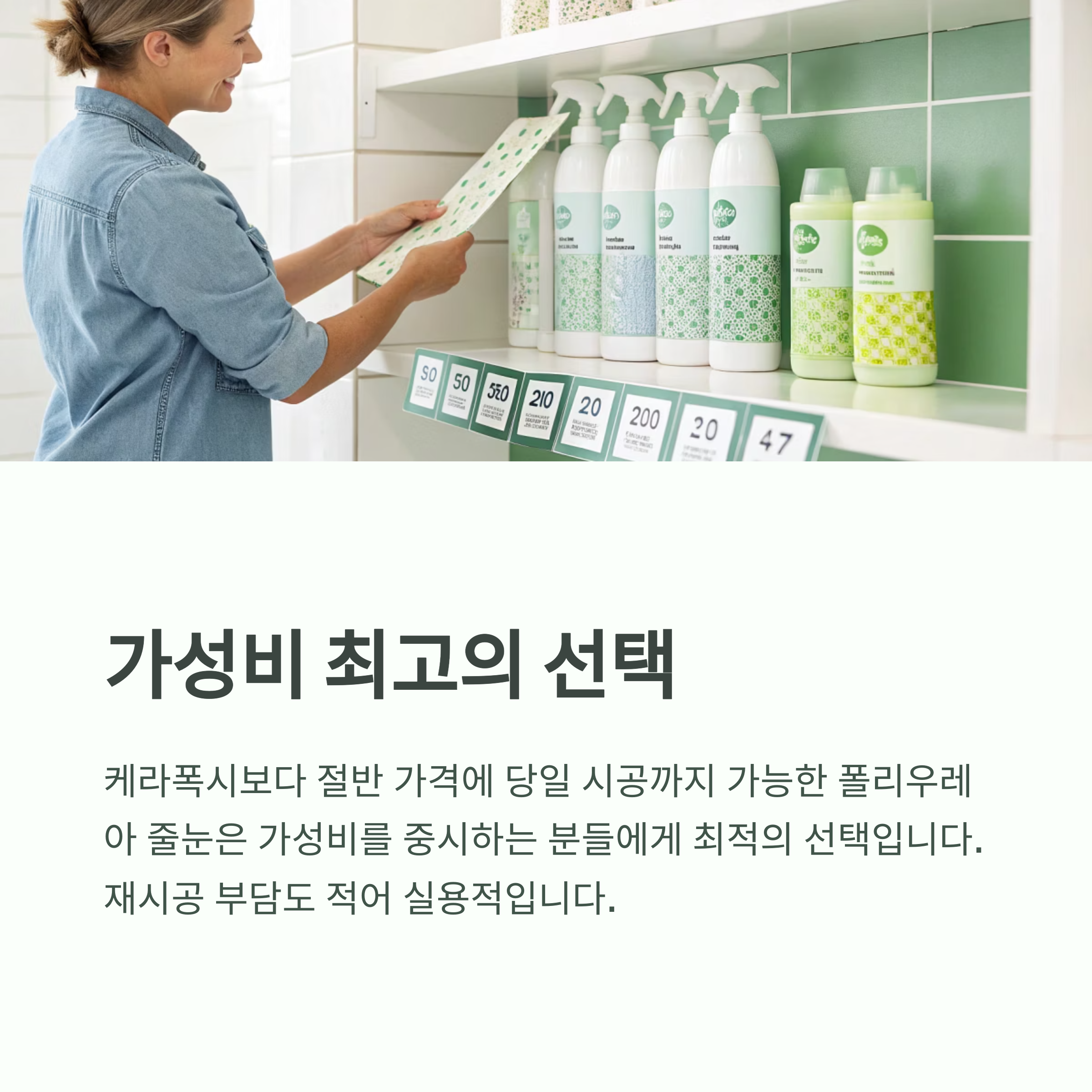 욕실 줄눈 다시 할 때, 폴리우레아가 좋은 이유