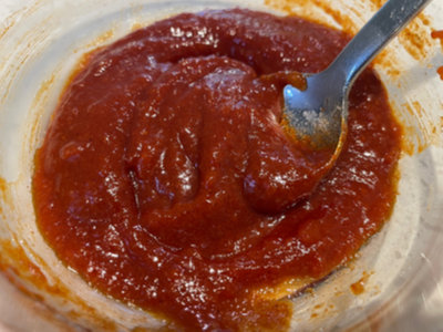 노각무침 황금레시피 양념 - 골고루 섞기