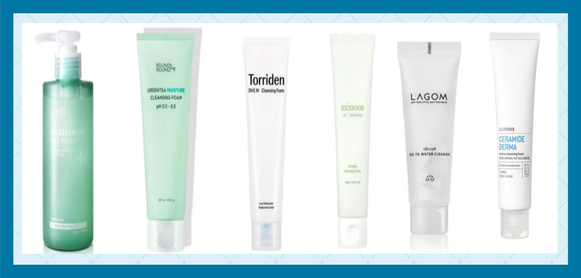 약산성 클렌저 6종 이미지