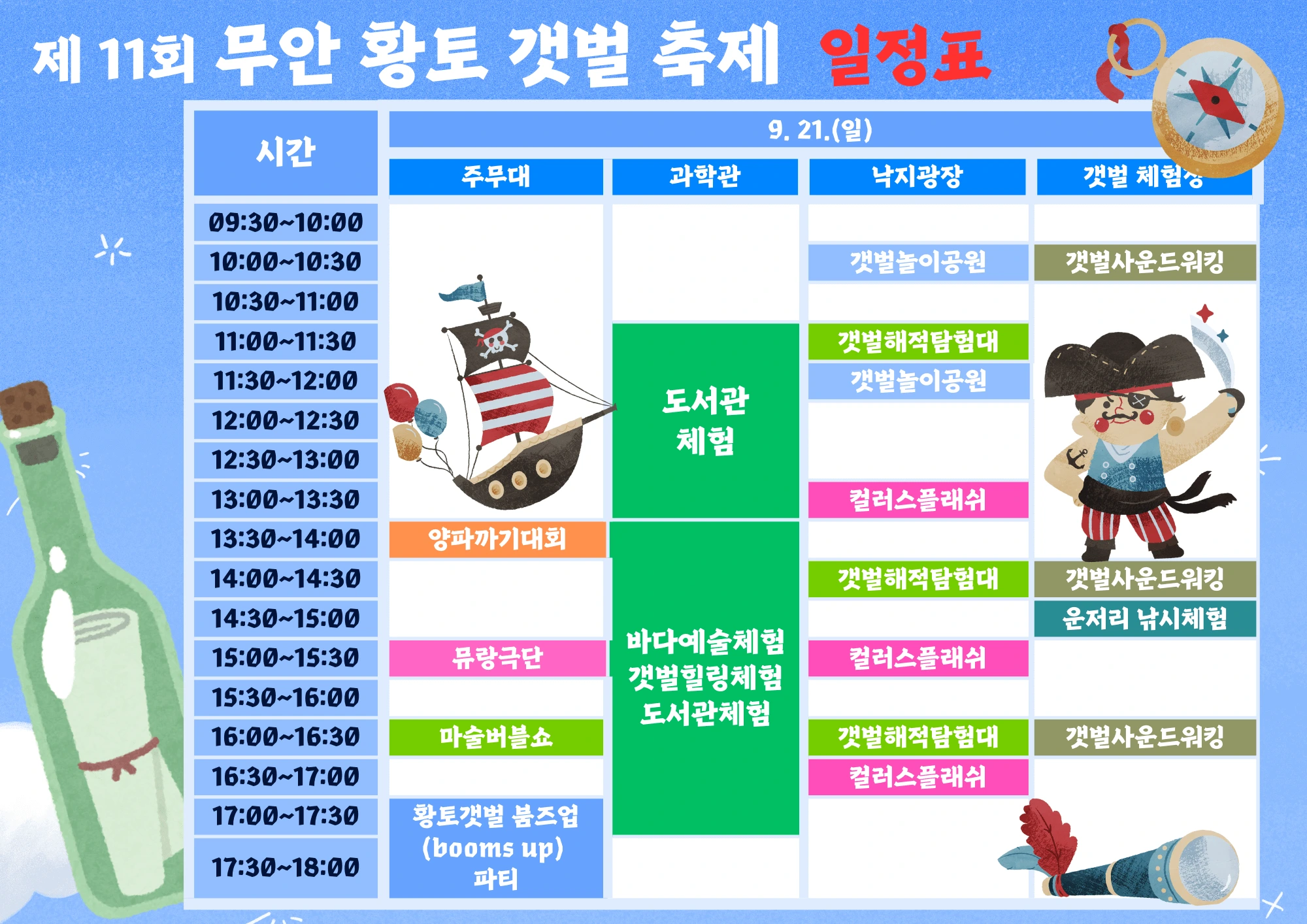 가을 여행 무안, 무안 황토 갯벌