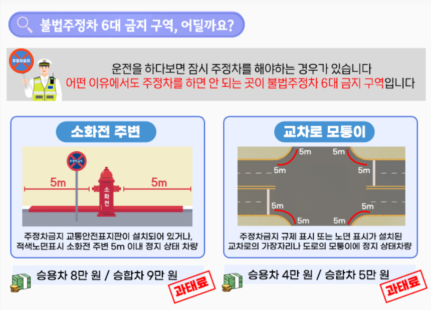 주정차단속 문자알림 서비스