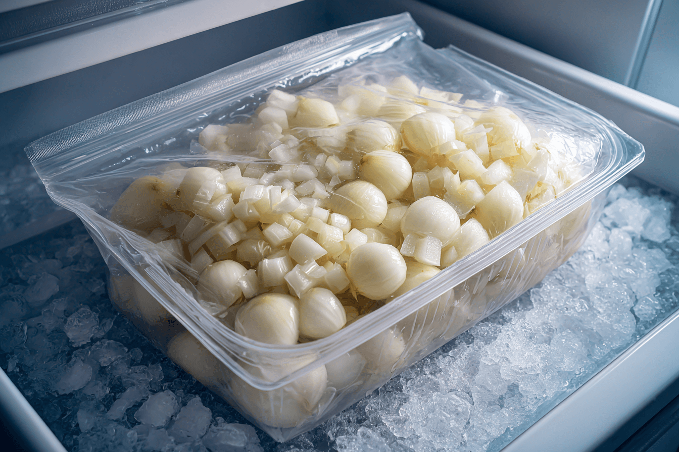 지퍼백에-담겨-냉장고에-있는-자른-양파-이미지