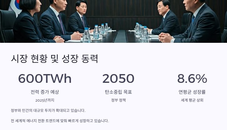 재생에너지 관련주 대장주 산업분석 및 수혜주 전망