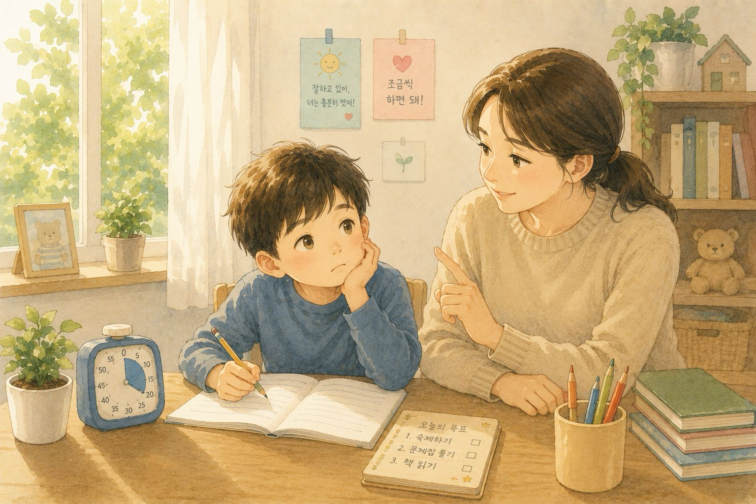 집중력이 부족한 아이, 공부에 집중하는 습관을 만드는 방법