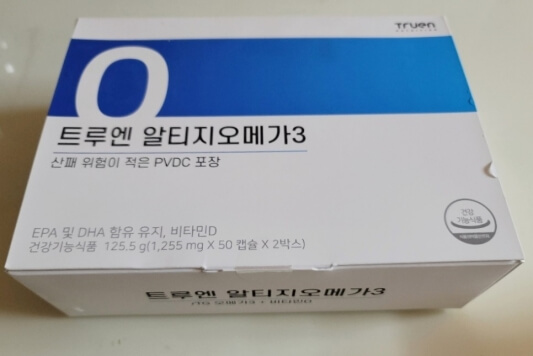 트루엔 알티지 오메가3 사진
