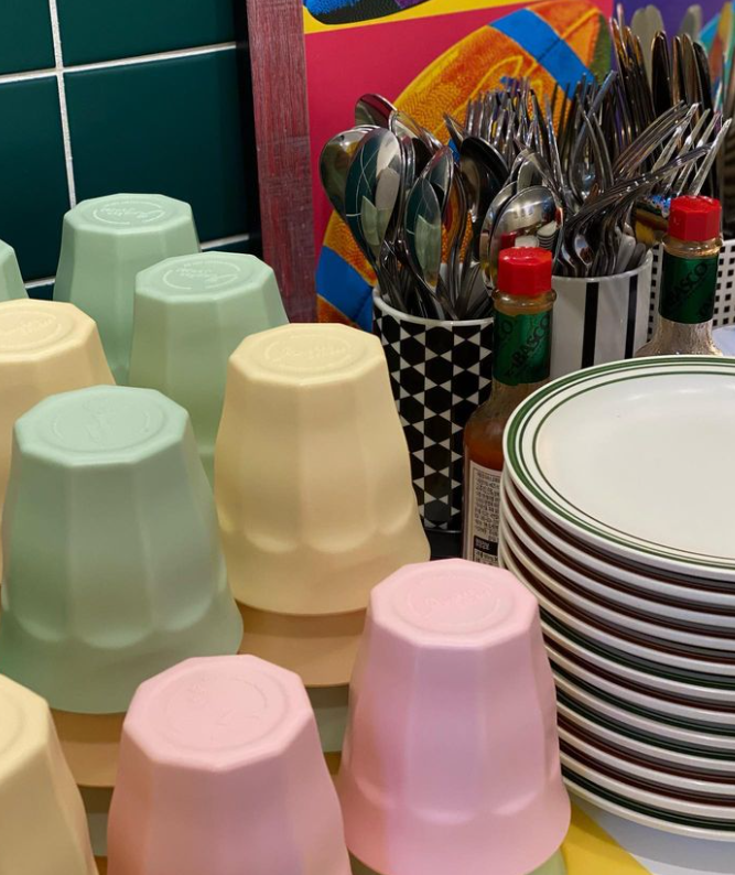 도스타코스 마포공덕점 내부