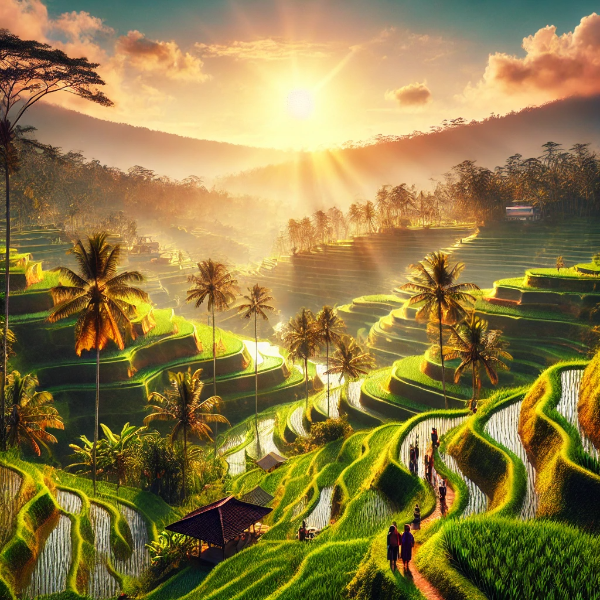 동남아 논 이미지