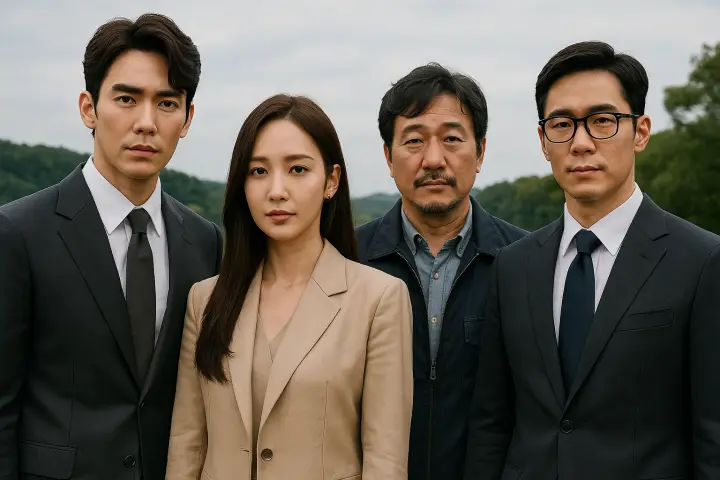탄금 주요 출연진 사복입고 있는 모습