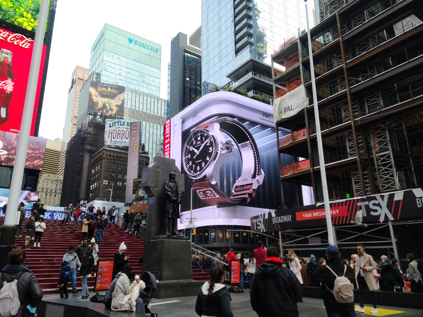 미국 뉴욕 타임스퀘어(Times Square) 전경