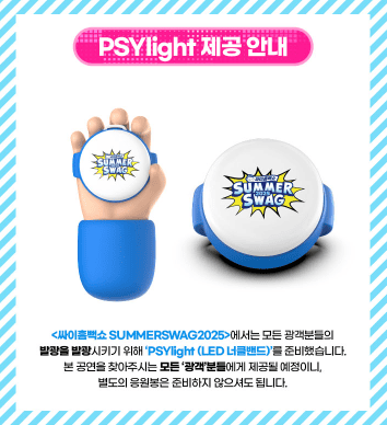 🔥 싸이콘서트 준비물 이것만 챙기세요!