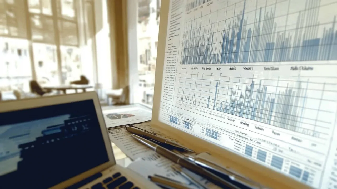 분산된 자산 투자를 통해 리스크가 감소하는 과정을 설명하는 차트로, 현대 금융 사무실의 전략적 인사이트와 명료함을 강조하여 투자 보안을 확립합니다.