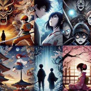 일본 애니 서양 애니 차이